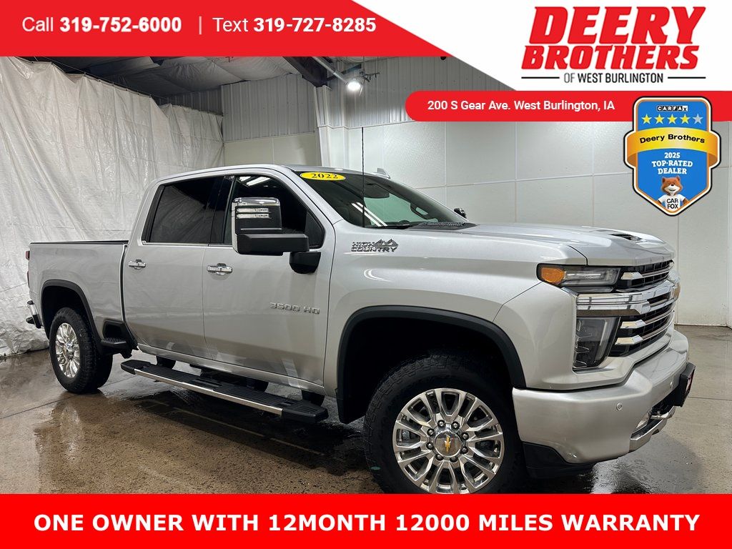2022 Chevrolet Silverado 3500HD High Country Crew Cab 4WD