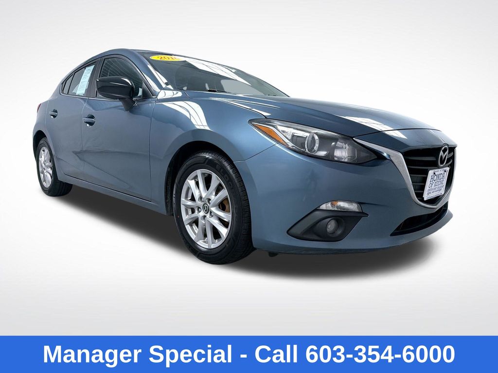 Blue Reflex Mica 2016 Mazda MAZDA3 Hatchback Front-Wheel Drive 6-Speed Manual