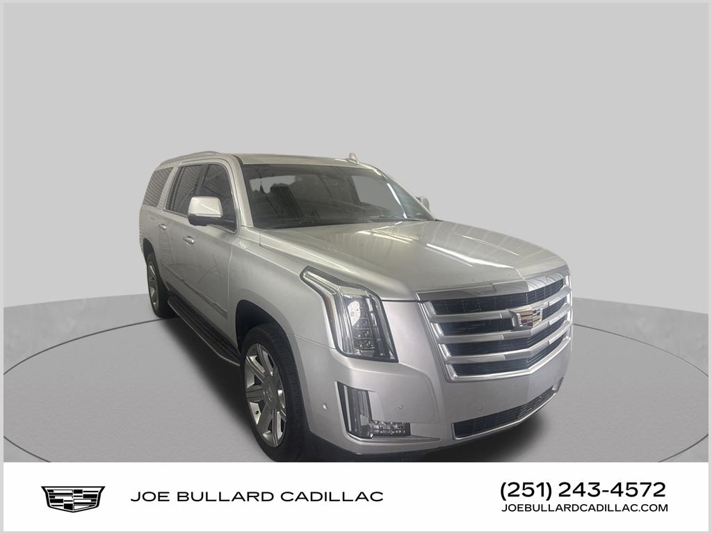 Radiant Silver Metallic 2018 Cadillac Escalade ESV SUV / Crossover Rear-Wheel Drive