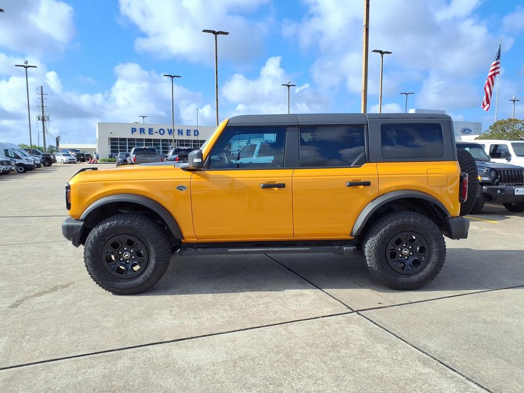 2022 Ford Bronco Wildtrak Orange at AutoSavvy Houston Northwest