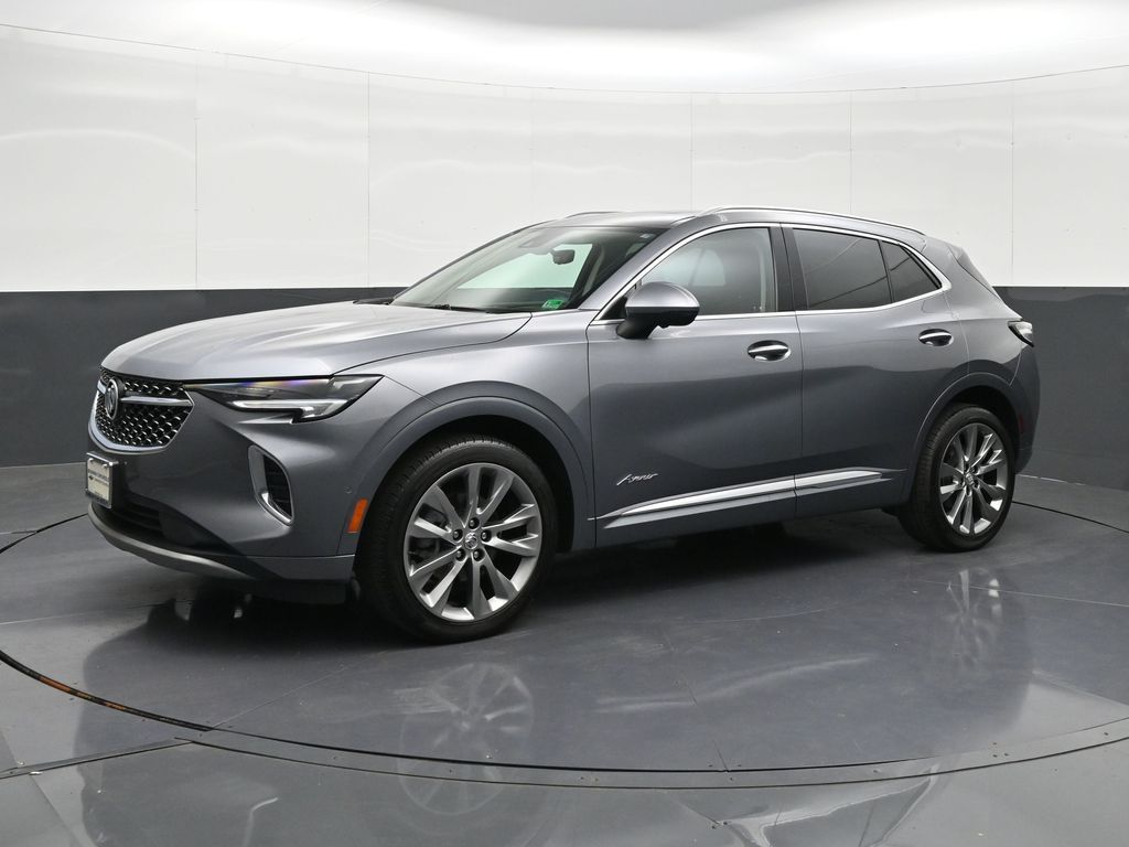 Satin Steel Gray Metallic 2022 Buick Envision SUV / Crossover All-Wheel Drive 9-Speed Automatic