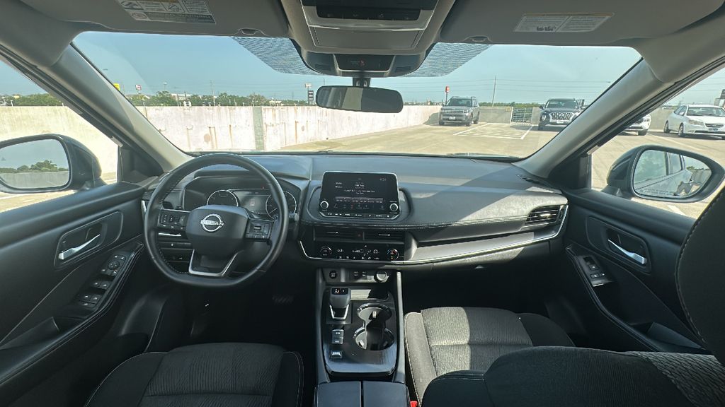 2025 Nissan Rogue SV Black at South Houston Nissan