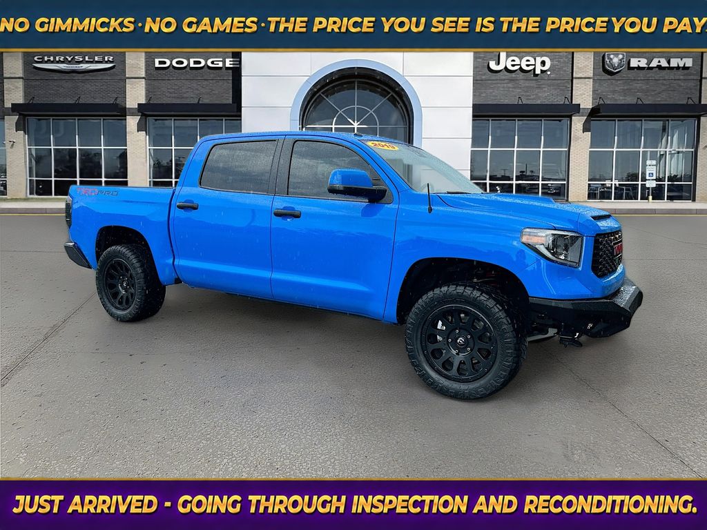 Voodoo Blue 2019 Toyota Tundra Pickup Truck Four-Wheel Drive 6-Speed Automatic