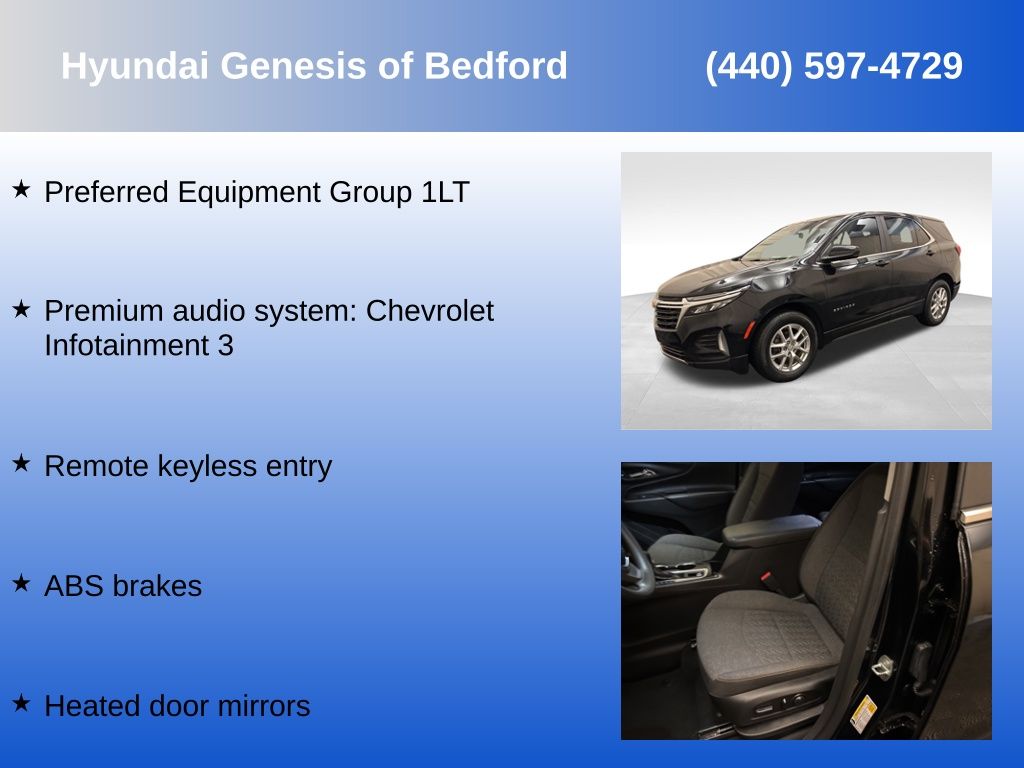 Used 2022 Chevrolet Equinox LT For Sale in Bedford, OH
