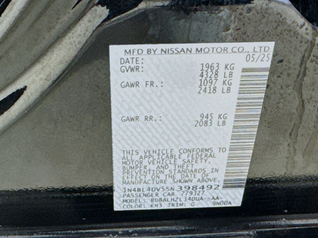 Used Car 2025 Nissan Altima  2.5 Sv For Sale Under $25,000 In Austin, Texas