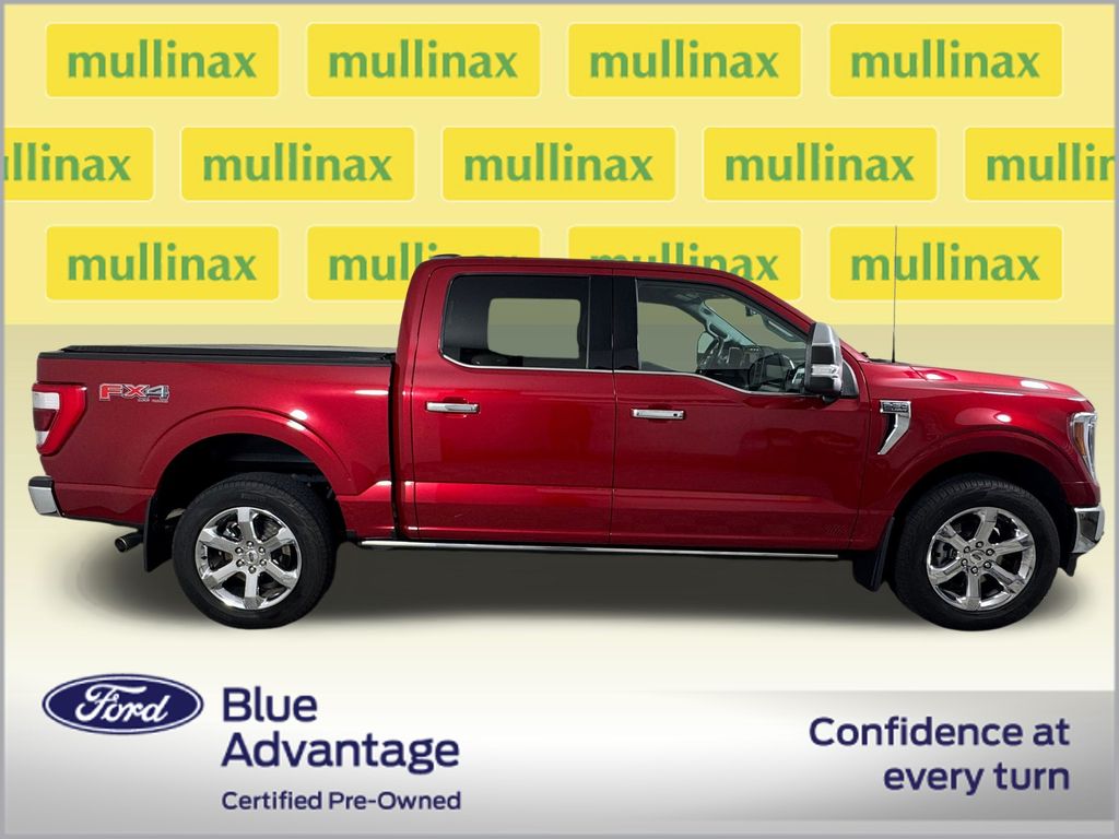 Certified Used 2023 Red Ford Lariat image 2