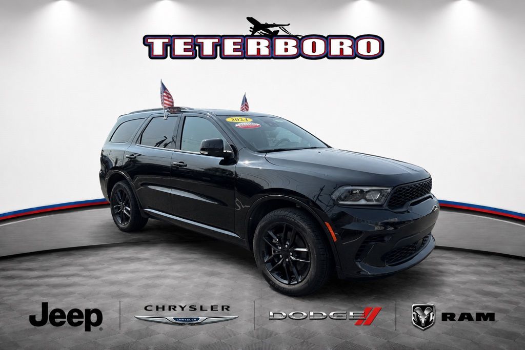 DB Black Crystal Clearcoat 2024 Dodge Durango SUV / Crossover All-Wheel Drive 8-Speed Automatic