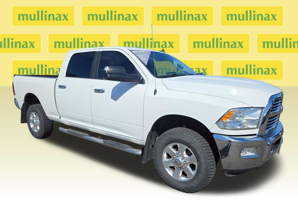 Bright White Clearcoat 2015 RAM 2500 Pickup Truck Four-Wheel Drive 6-Speed Automatic