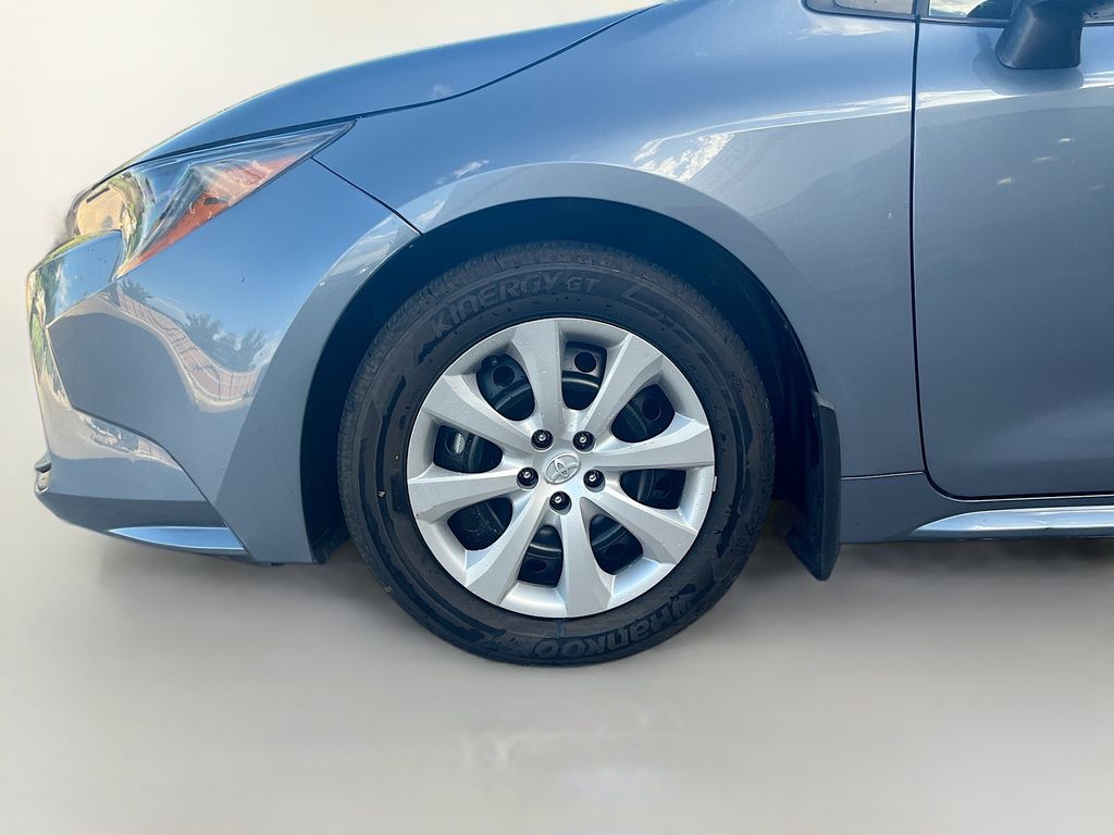 Used 2025 Blue Toyota LE image 29