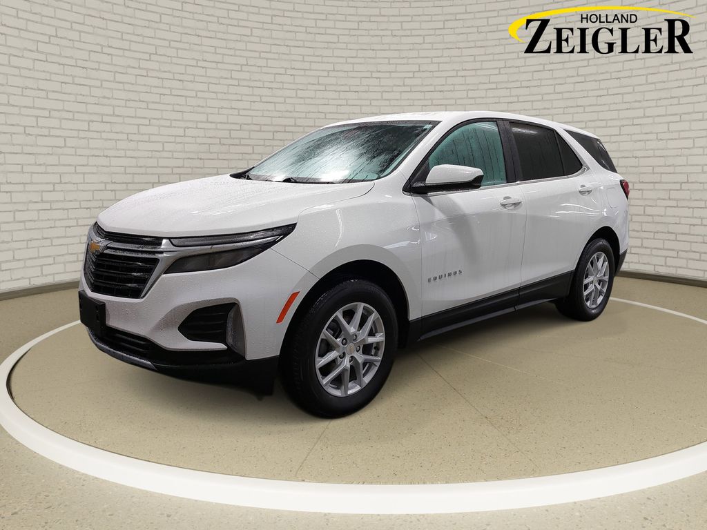 Summit White 2022 Chevrolet Equinox LT AWD with 1LT SUV / Crossover Four-Wheel Drive 6-Speed Automatic Overdrive