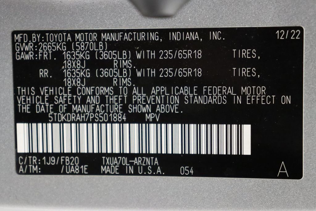 2023 Toyota Highlander L 17
