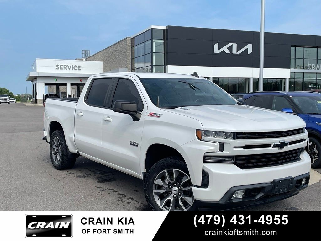 Pearl 2021 Chevrolet Silverado 1500 Pickup Truck Four-Wheel Drive Automatic