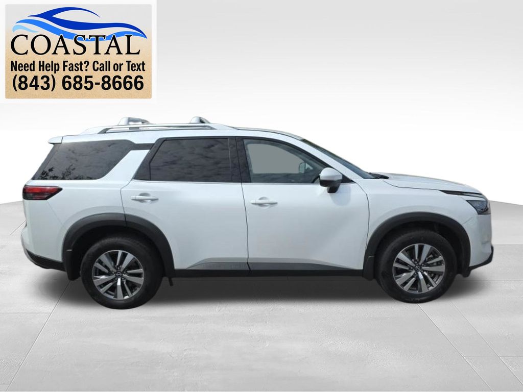 2025 Nissan Pathfinder SL White at Lugoff Nissan