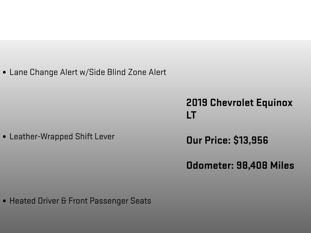 2019 Chevrolet Equinox LT Red at Grove City Ford
