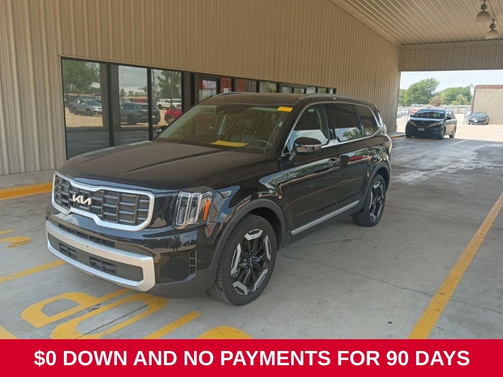 Ebony Black 2025 Kia Telluride SUV / Crossover Front-Wheel Drive 8-Speed Automatic