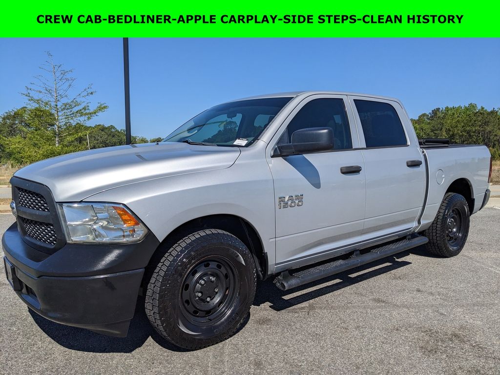 Bright Silver Metallic Clearcoat 2013 RAM 1500 Tradesman Crew Cab RWD Pickup Truck 4X2 8-Speed Automatic
