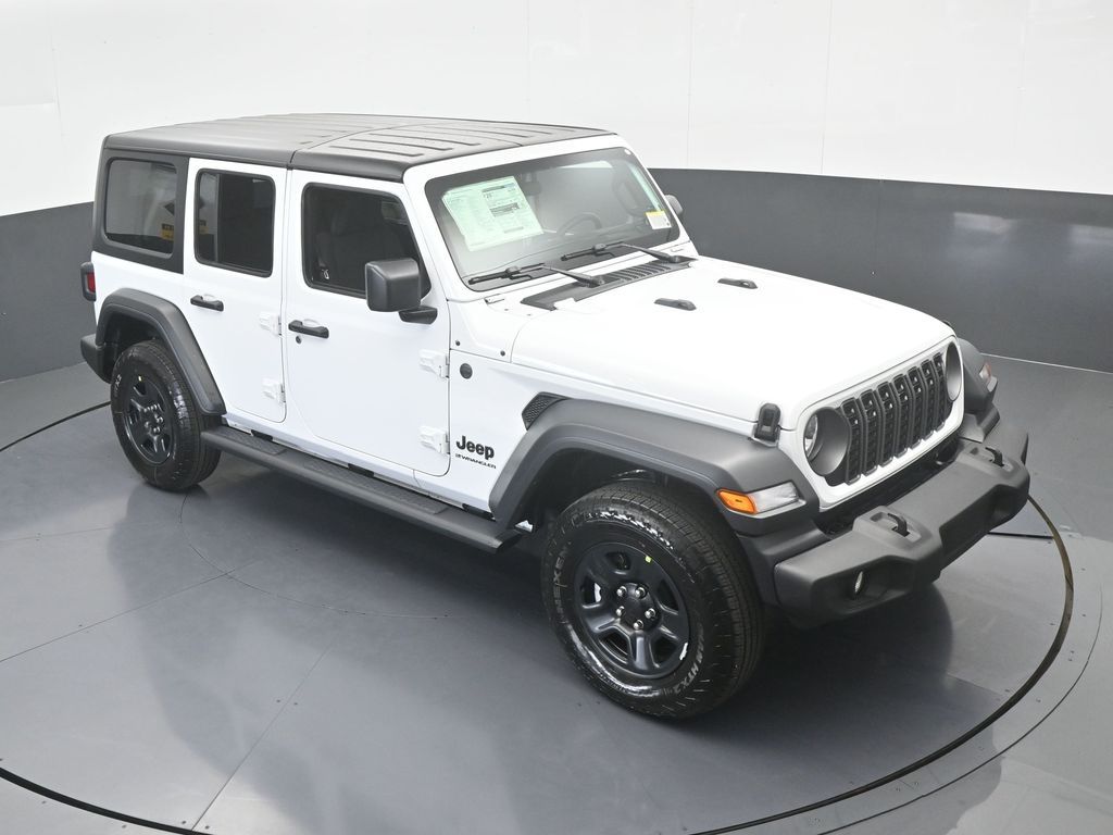 New 2026 Bright White Clearcoat Jeep Sport image 45