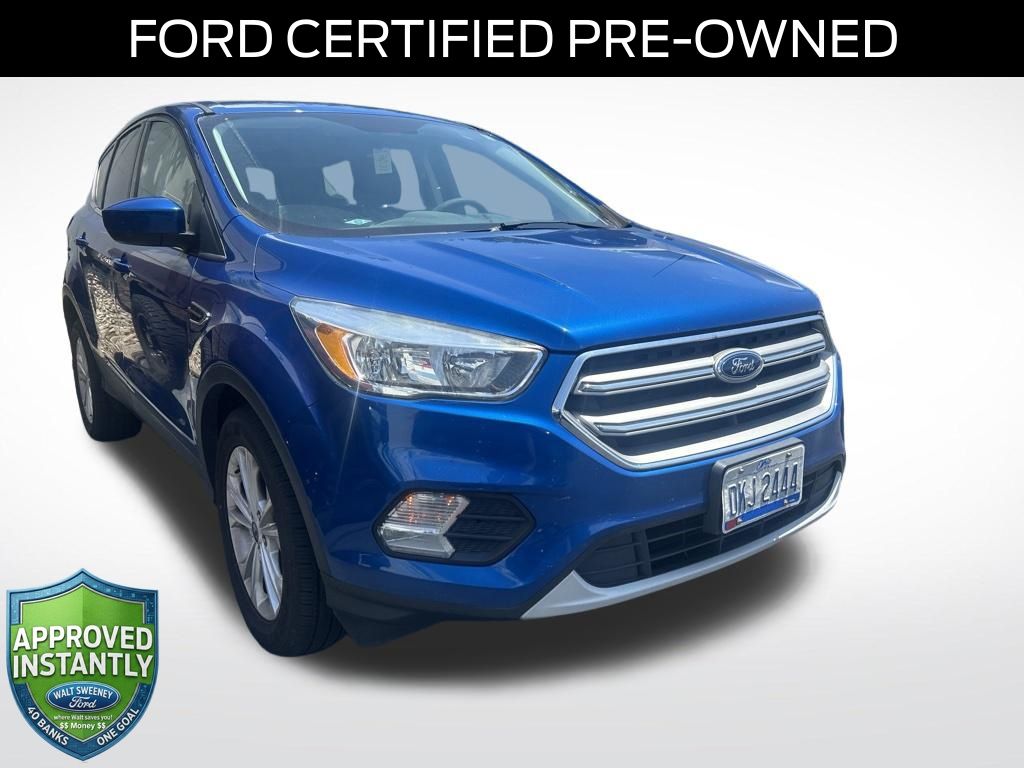 Lightning Blue Metallic 2017 Ford Escape SUV / Crossover Front-Wheel Drive 6-Speed Automatic