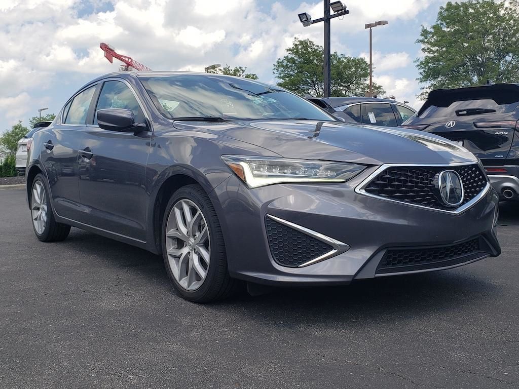 Gray (Modern Steel Metallic) 2021 Acura ILX FWD Sedan Front-Wheel Drive 8-Speed Dual Clutch