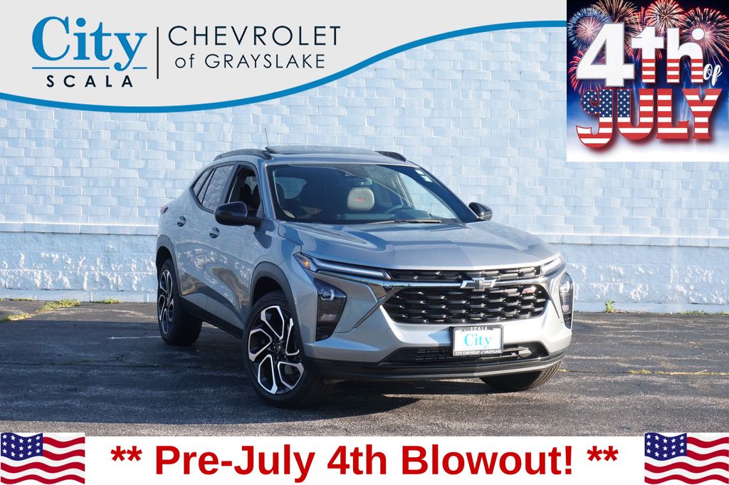 Sterling Gray Metallic 2025 Chevrolet Trax SUV / Crossover Front-Wheel Drive 6-Speed Automatic
