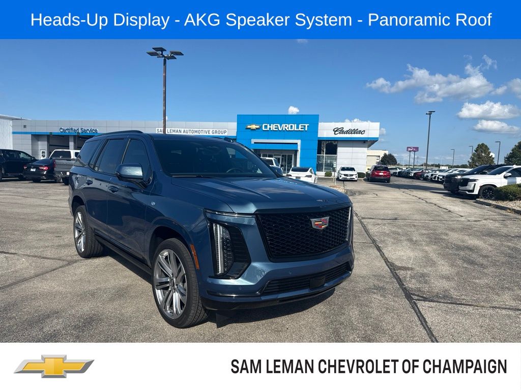 Deep Sea Metallic 2026 Cadillac Escalade SUV / Crossover Four-Wheel Drive 