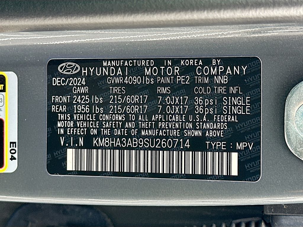 2025 Hyundai Kona SE 22