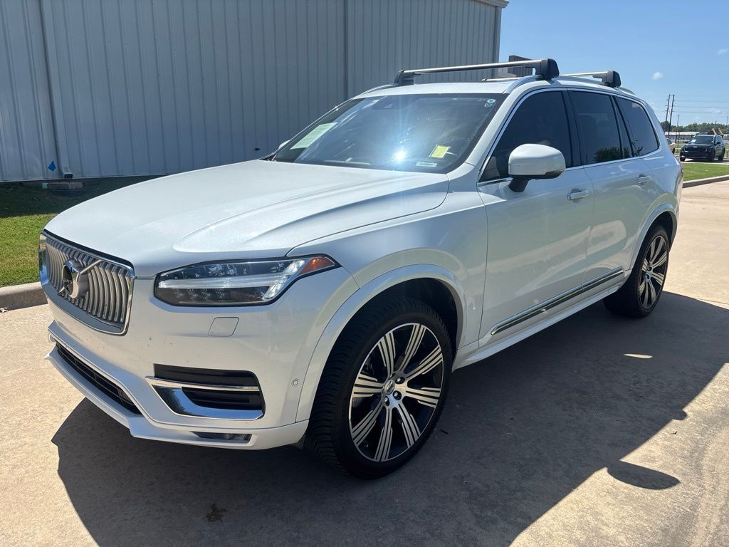 Crystal White Metallic 2021 Volvo XC90 SUV / Crossover All-Wheel Drive Automatic
