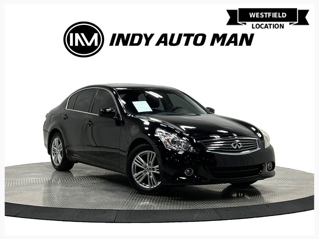 Black Obsidian 2011 INFINITI G37 x Sedan AWD Sedan All-Wheel Drive 7-Speed Automatic
