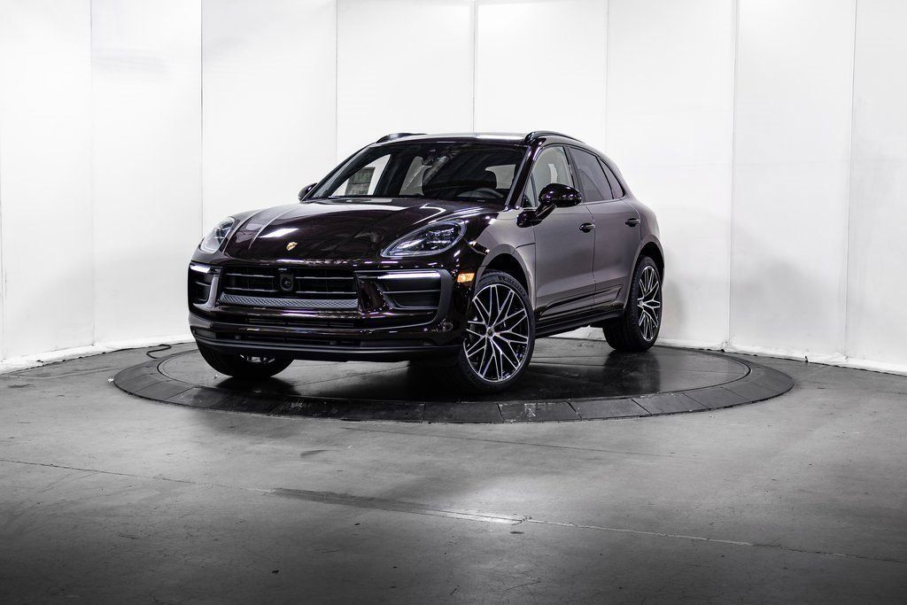 Red (Copper Ruby Metallic) 2025 Porsche Macan SUV / Crossover 7-Speed Automatic