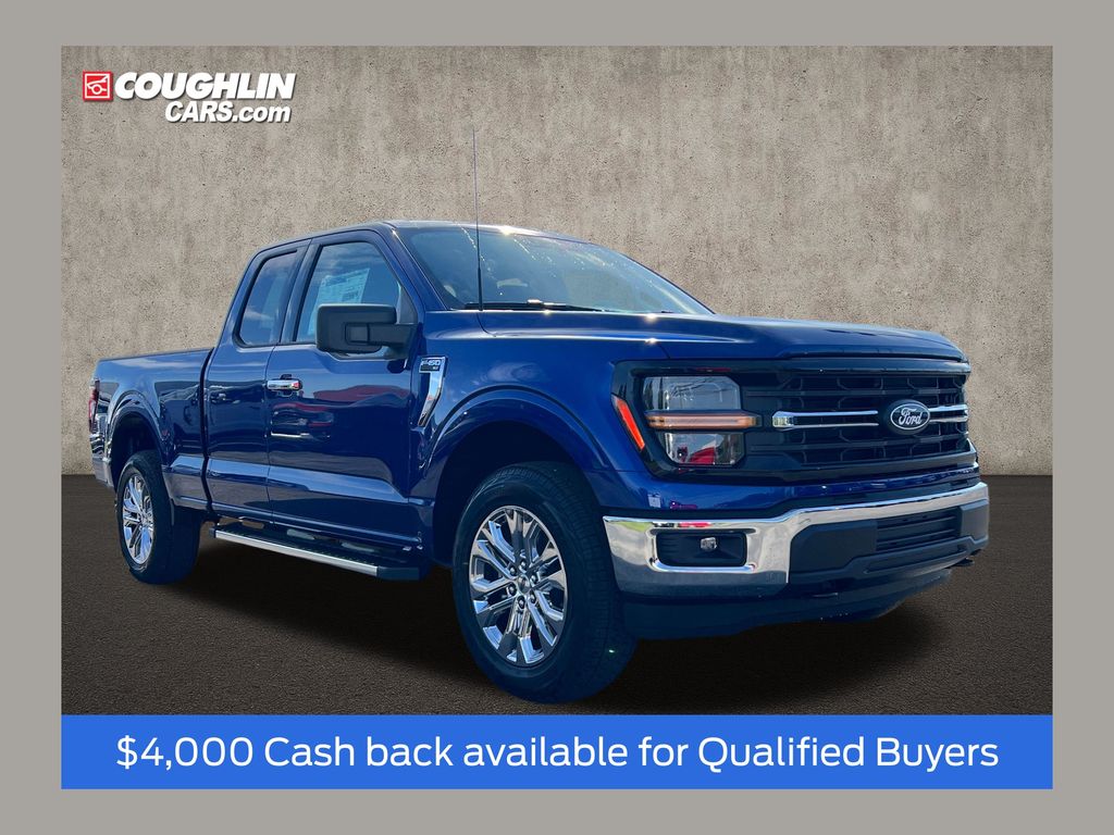 Argon Blue Metallic 2026 Ford F-150 Pickup Truck Four-Wheel Drive Automatic