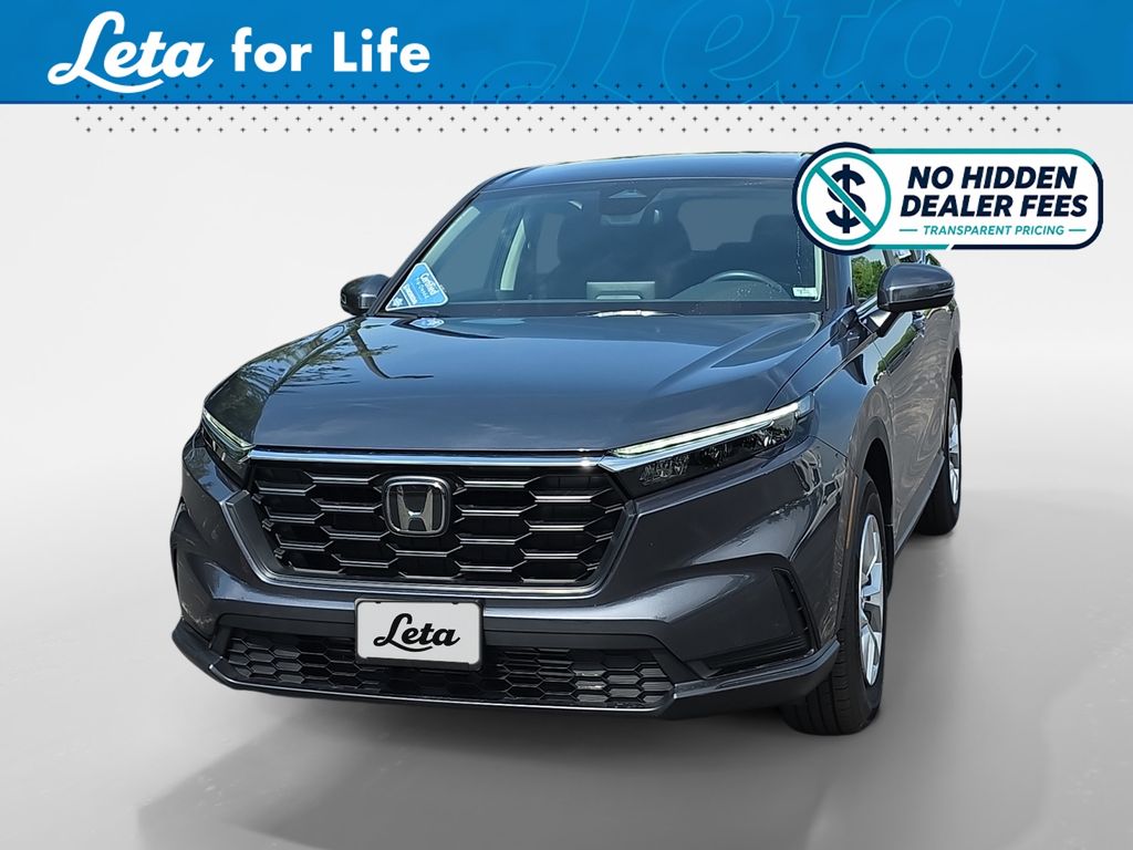 Meteorite Gray Metallic 2026 Honda CR-V LX AWD SUV / Crossover All-Wheel Drive Continuously Variable Transmission
