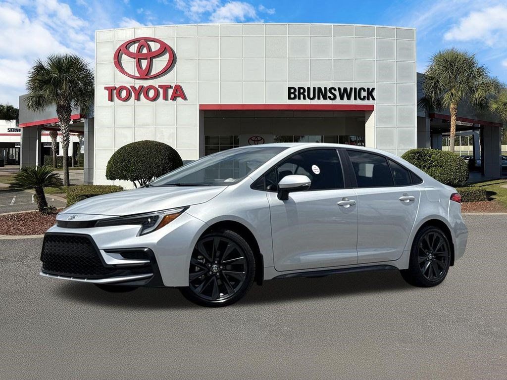 Classic Silver Metallic 2024 Toyota Corolla Sedan Front-Wheel Drive Continuously Variable Transmission