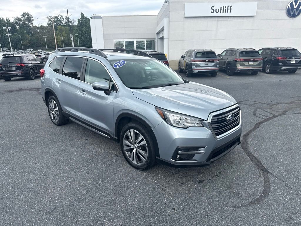 2022 Subaru Ascent Limited Silver at Rafferty Subaru