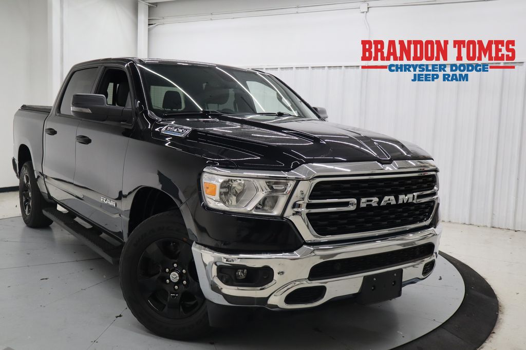 Diamond Black 2023 RAM 1500 Pickup Truck Four-Wheel Drive 8-Speed Automatic