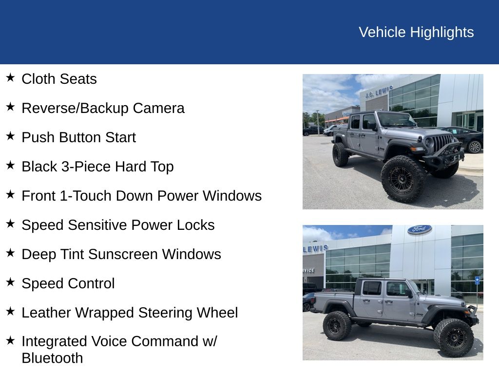2020 Jeep Gladiator Sport
