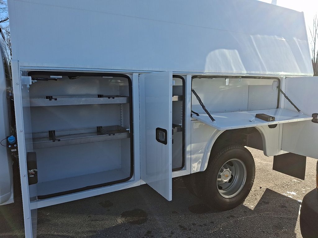 2025 Chevrolet Silverado 3500HD Work Truck White at Klick Lewis Buick Chevrolet