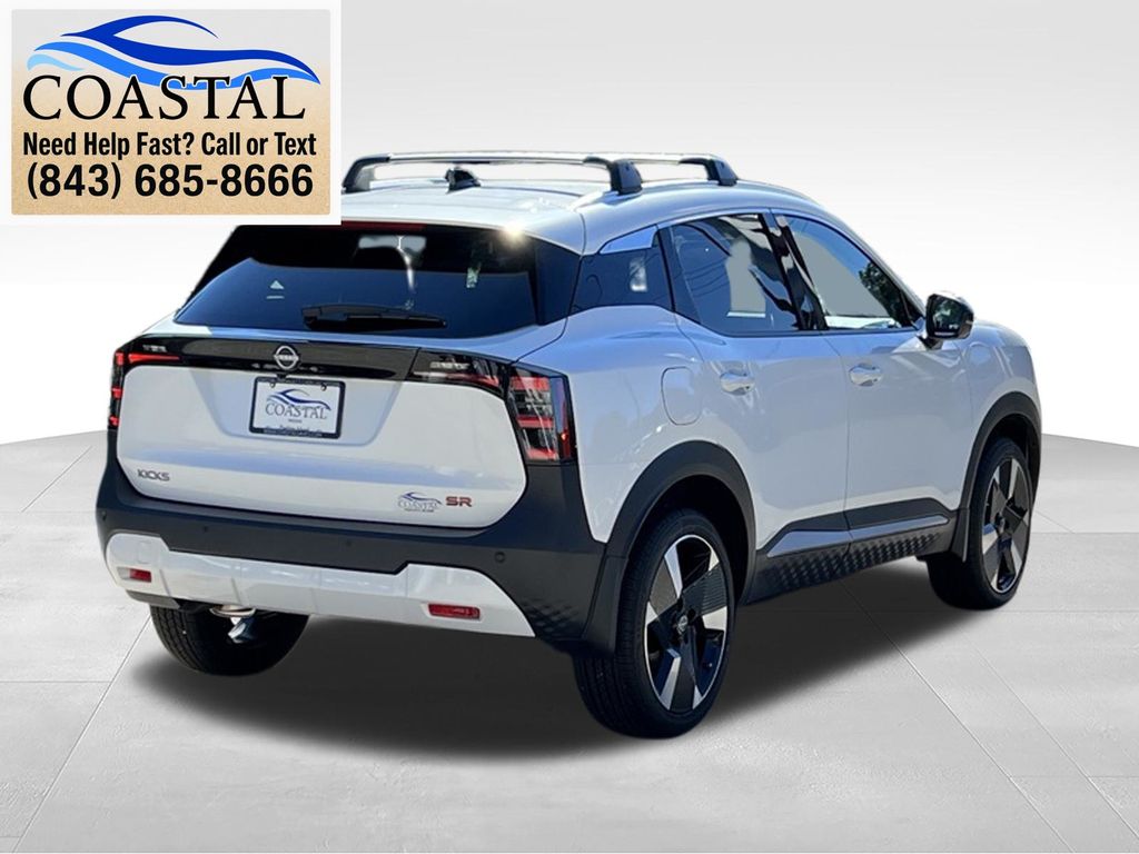 2026 Nissan Kicks SR White at Lugoff Nissan