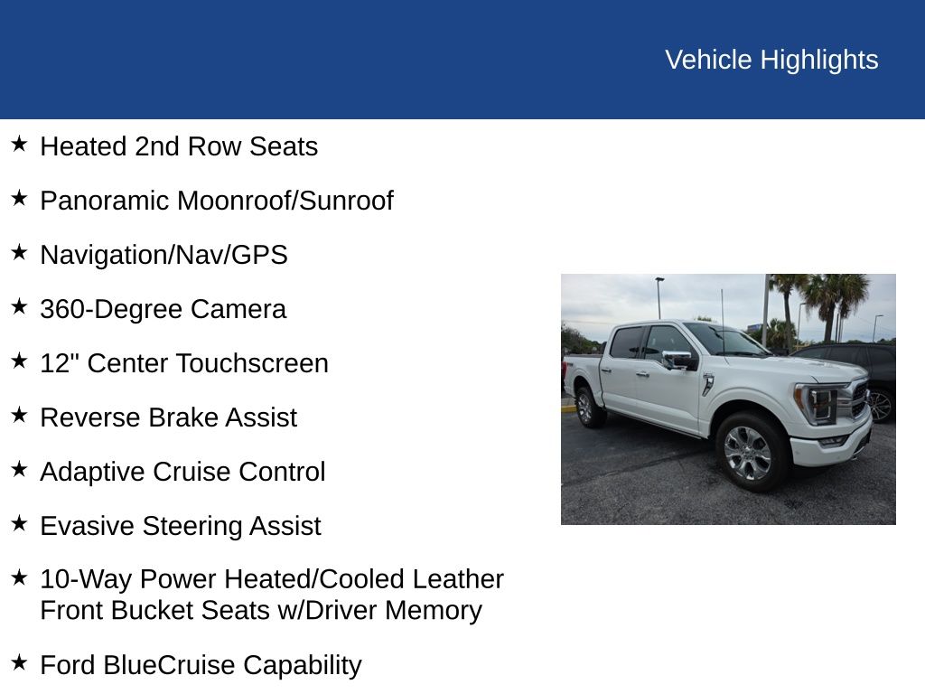 2023 Ford F-150 Platinum