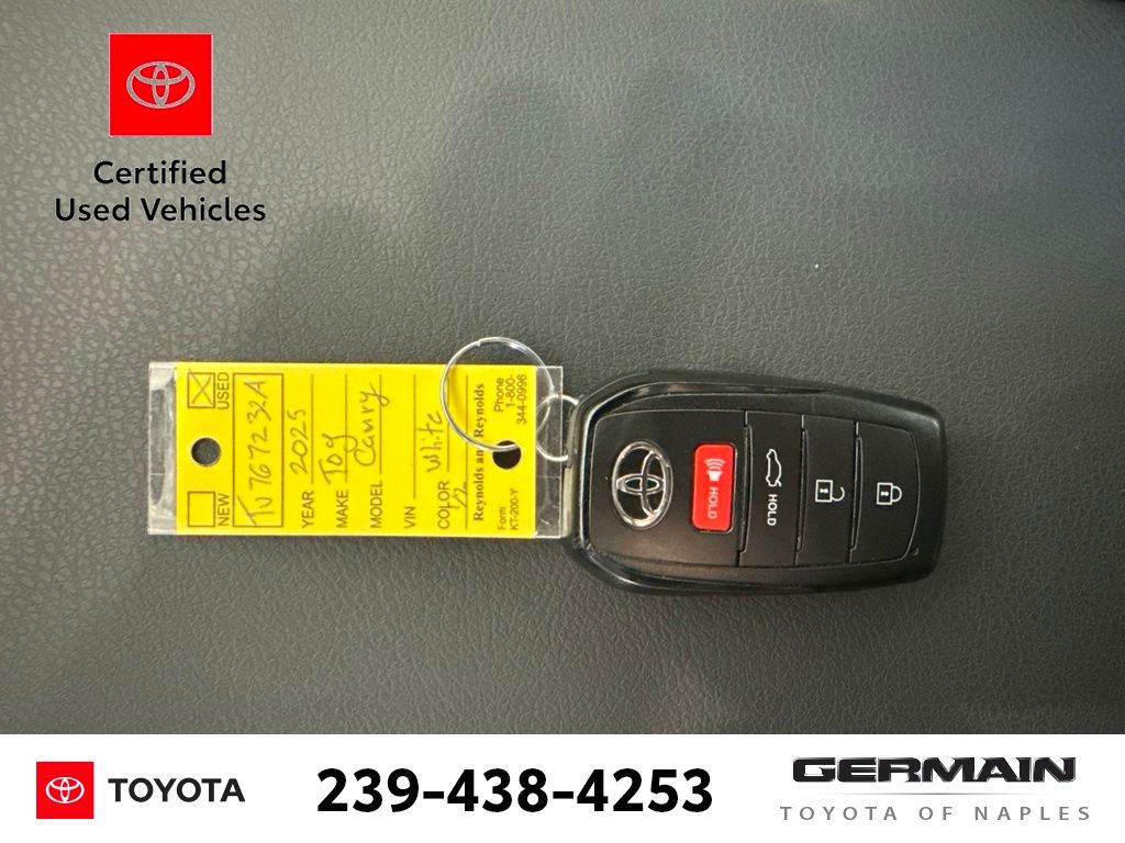 Certified Used 2025 White Toyota SE image 20