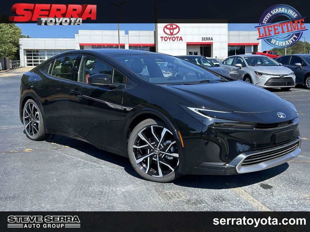 Midnight Black Metallic 2026 Toyota Prius Plug-In Hybrid Hatchback Front-Wheel Drive Continuously Variable Transmission