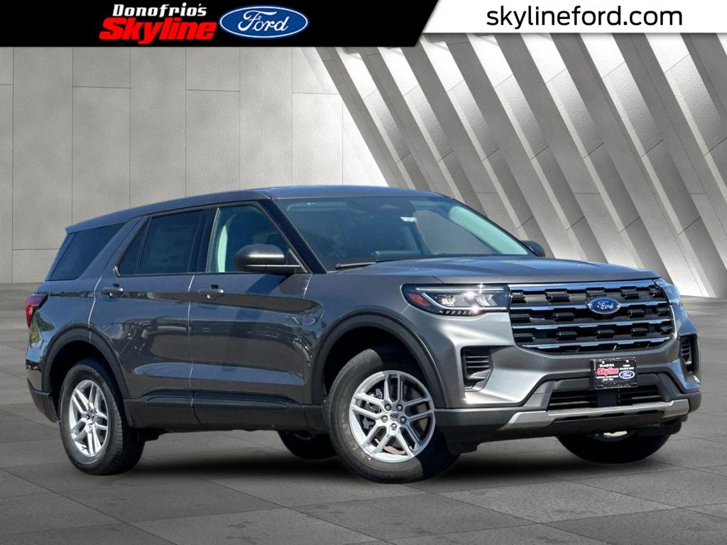 Gray Metallic 2026 Ford Explorer SUV / Crossover All-Wheel Drive Automatic