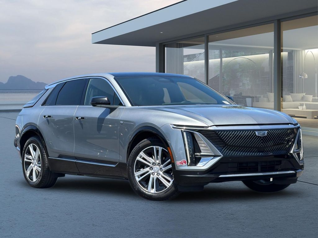 Argent Silver Metallic 2024 Cadillac LYRIQ SUV / Crossover All-Wheel Drive 1-Speed Automatic