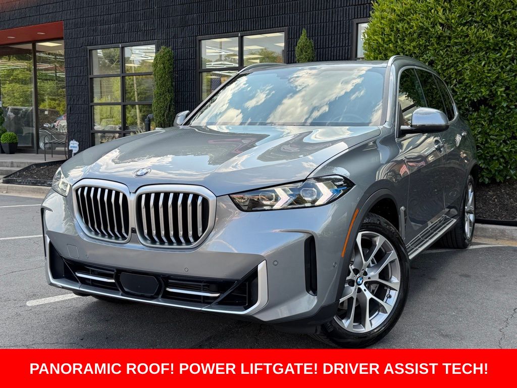 Gray Metallic 2025 BMW X5 SUV / Crossover All-Wheel Drive 8-Speed Automatic