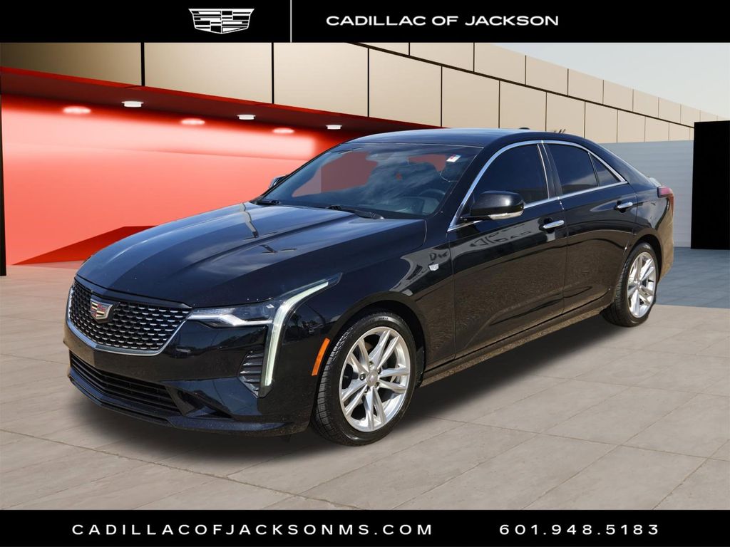Black Raven 2021 Cadillac CT4 Luxury RWD Sedan Rear-Wheel Drive 8-Speed Automatic