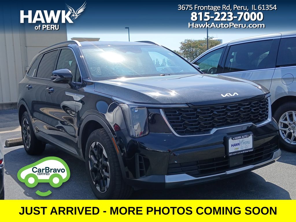 Ebony Black 2024 Kia Sorento SUV / Crossover All-Wheel Drive 8-Speed Automatic