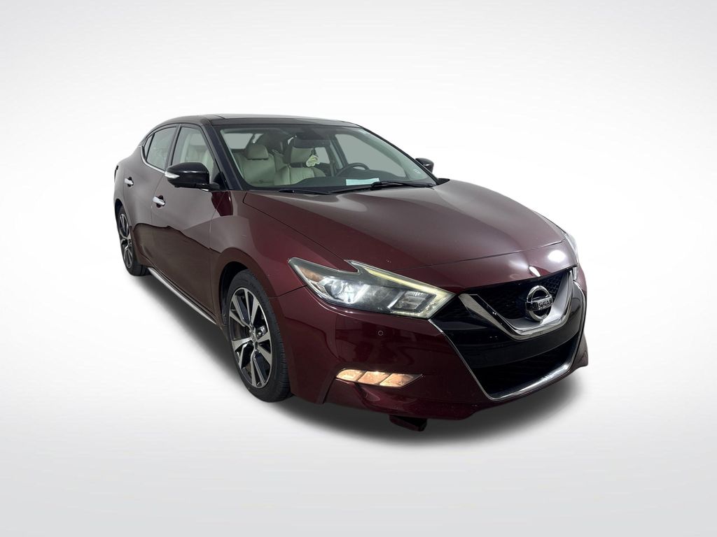 Coulis Red 2016 Nissan Maxima Platinum Sedan Front-Wheel Drive Continuously Variable Transmission