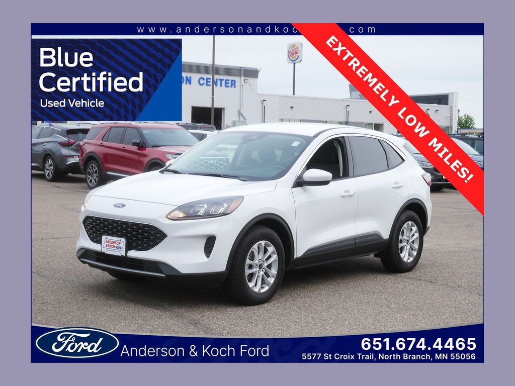 Oxford White 2021 Ford Escape SUV / Crossover All-Wheel Drive 8-Speed Automatic