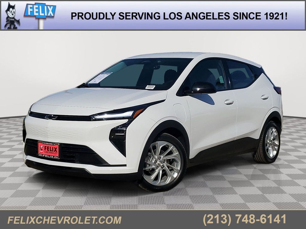 Summit White 2027 Chevrolet Bolt SUV / Crossover Front-Wheel Drive 1-Speed Automatic