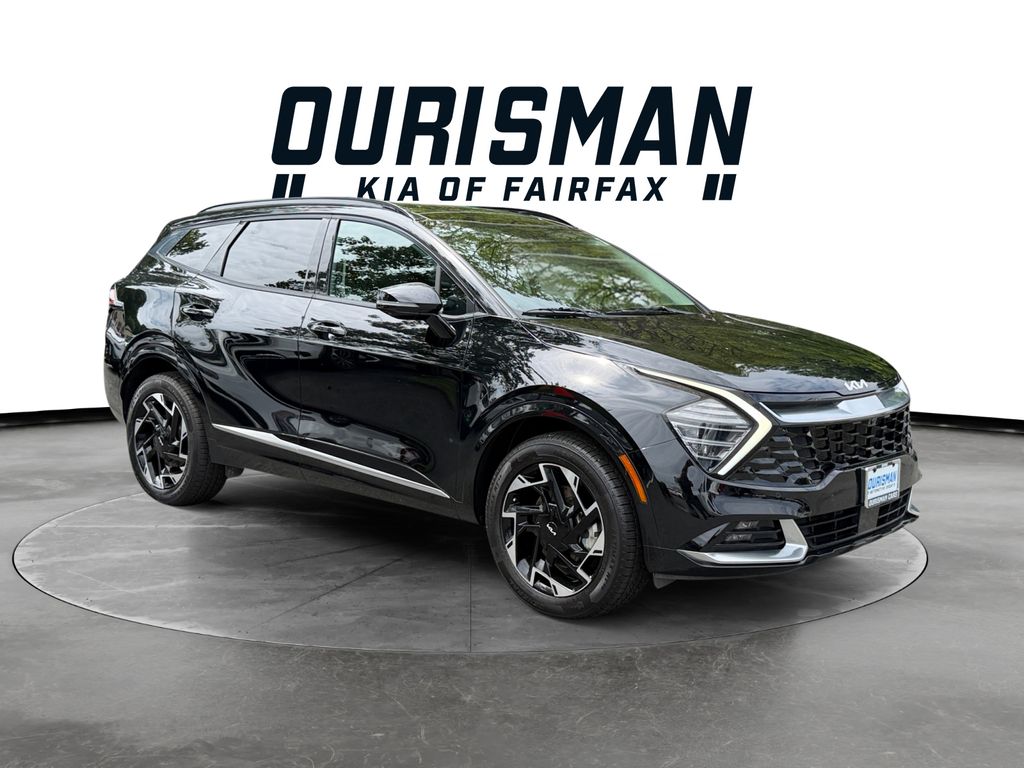 Ebony Black 2023 Kia Sportage SUV / Crossover All-Wheel Drive 8-Speed Automatic