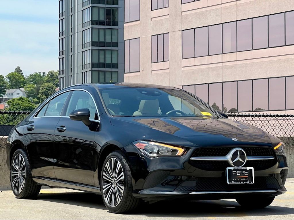 Night Black 2023 Mercedes-Benz CLA Coupe All-Wheel Drive 7-Speed Automatic